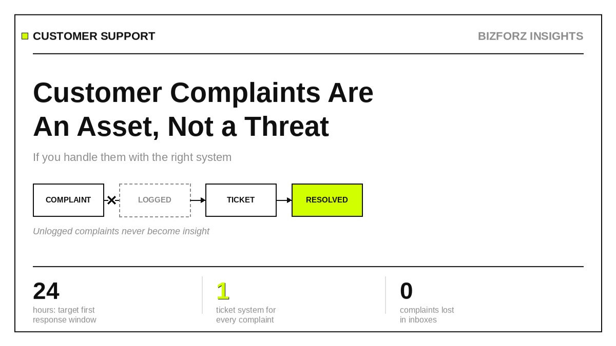 Why Customer Complaints Are an Asset — If You Handle Them With the Right System